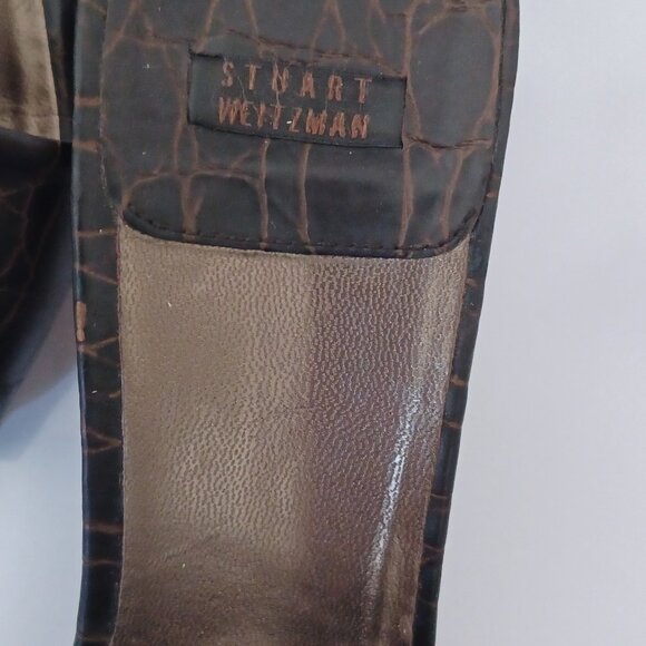 Stuart Weitzman Kitten heels Sandals - Picture 3 of 9